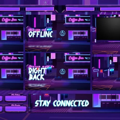 free twitch overlays png