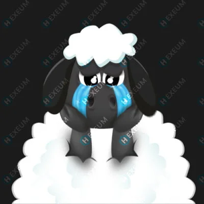 Twitch Animated Emote Cult of the Lamb Crying Sad -  Hong Kong