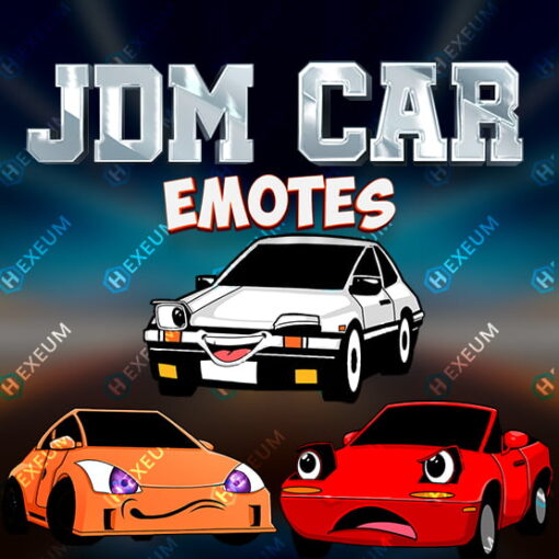 JDM Car Twitch Emotes