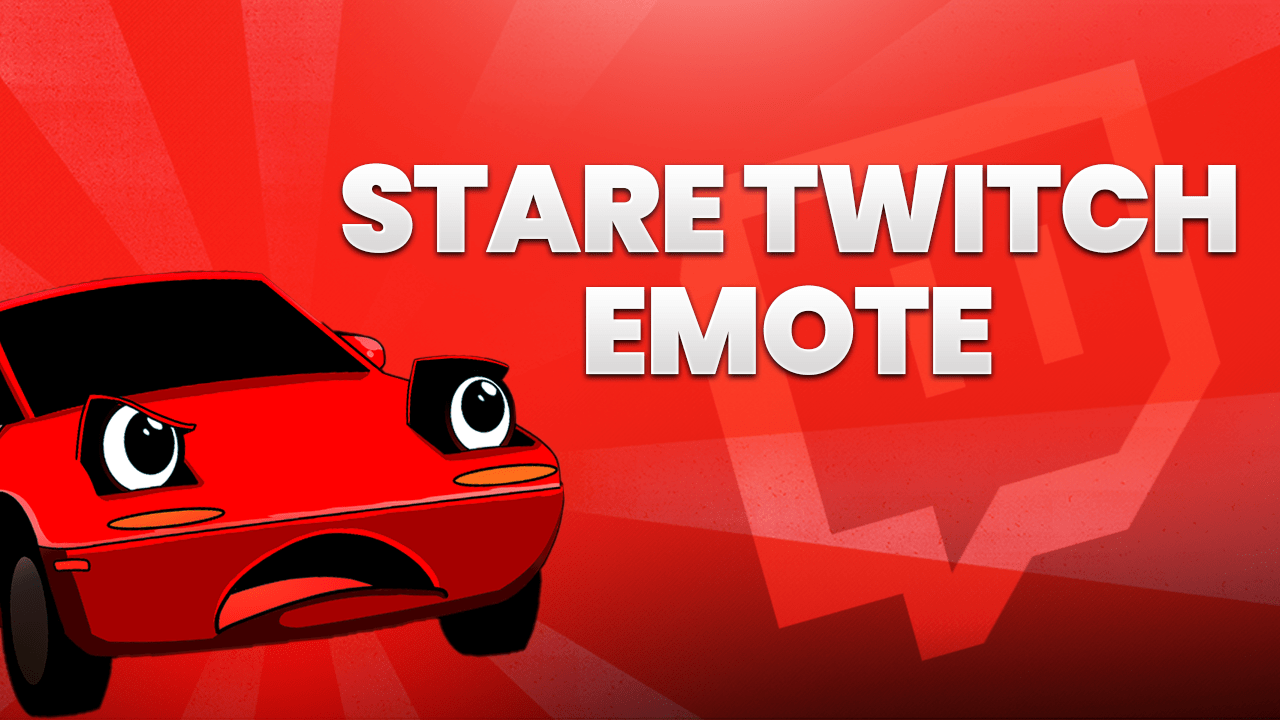 stare twitch emote : for when there's no words