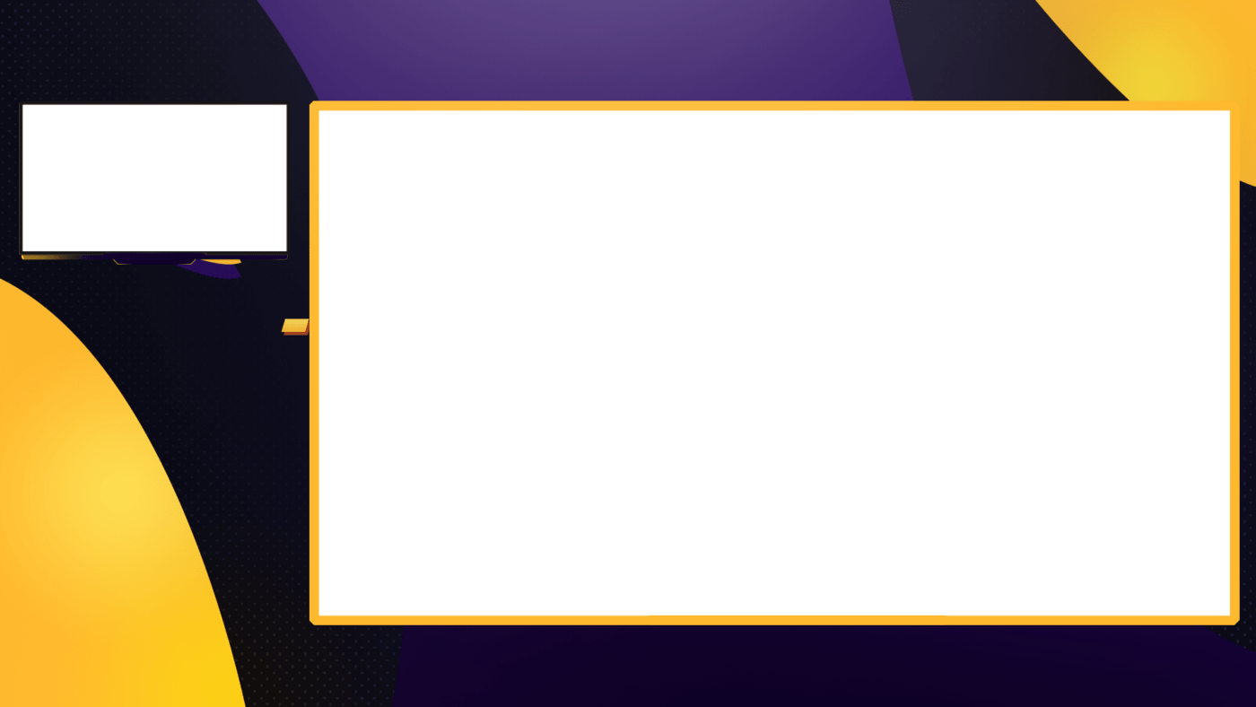 free purple yellow intermission screen