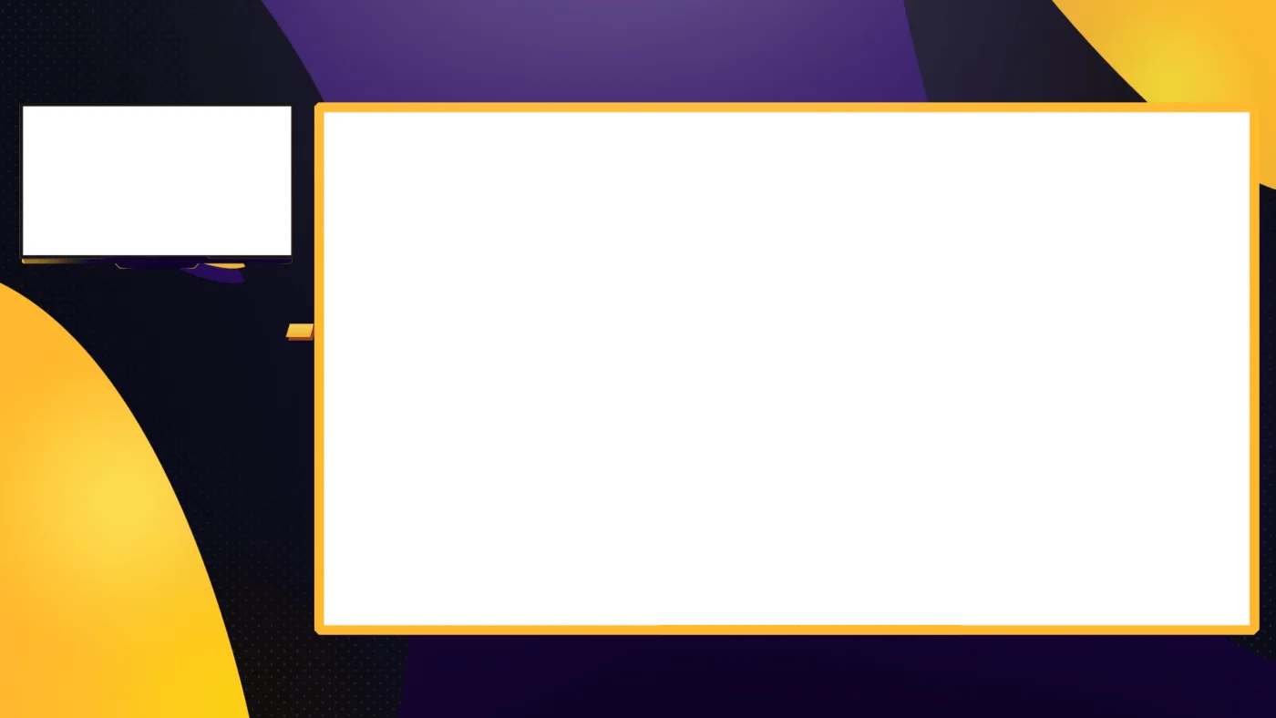 free purple yellow intermission screen