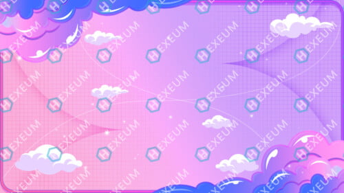 Cute Pink Stream Background
