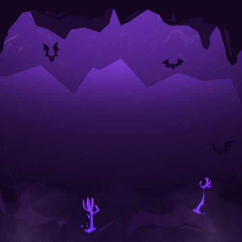 Purple Halloween Stream Background
