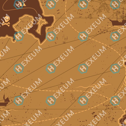 Pirate Map Stream Background