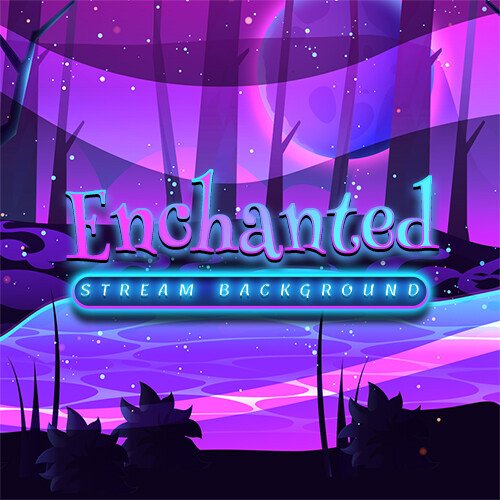 Enchanted Fantasy Stream Background