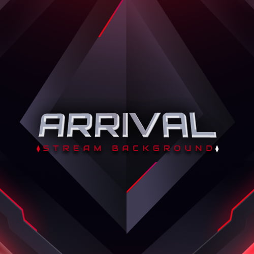 Arrival Red Stream Background