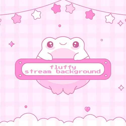 Fluffy Cute Stream Background