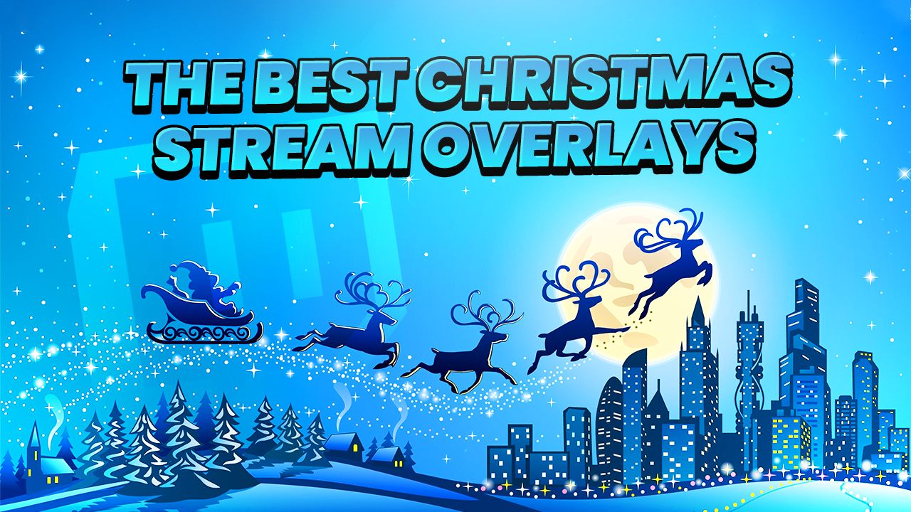 Cozy Winter Christmas Stream Overlays Twitch X 4 Gaming 