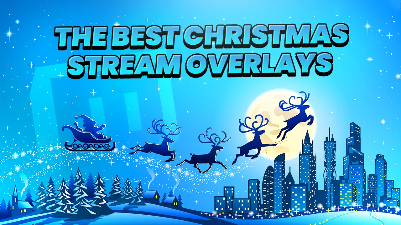best christmas stream overlays for twitch 2022