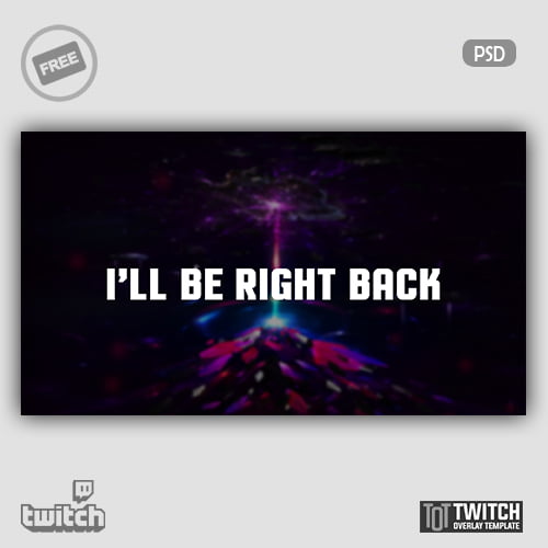 free stream overlay for twitch and obs by twitch overlay template