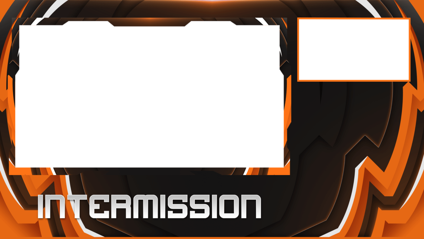 free orange intermission screen