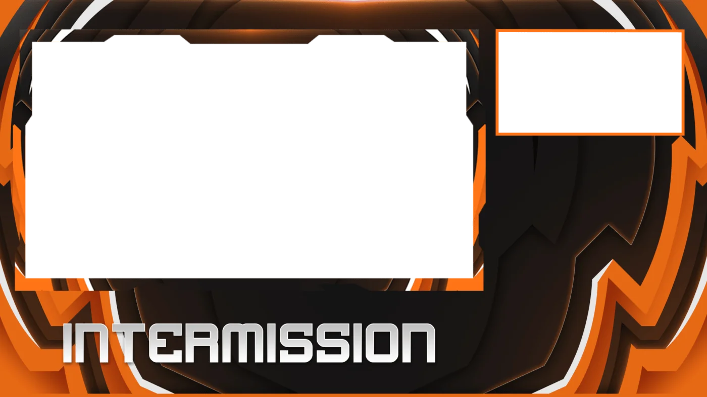 free orange intermission screen