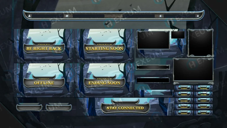 free league of legends stream overlay package