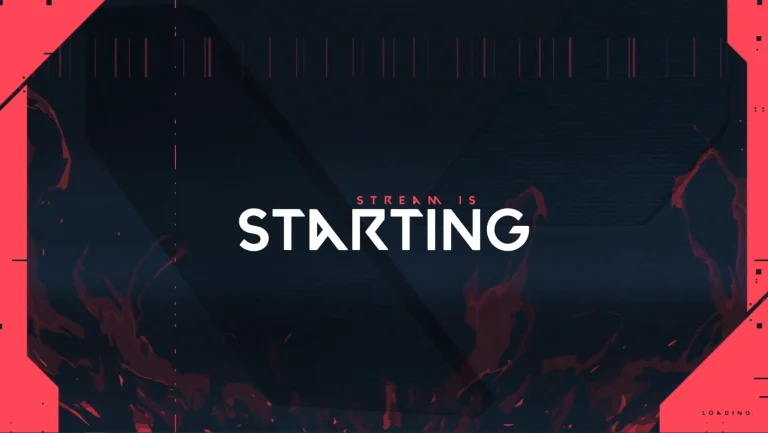 red valorant free stream overlays for OBS youtube twitch