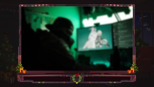 Christmas Eve Webcam Overlay