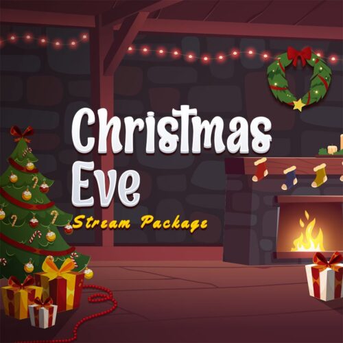 Christmas Eve Animated Twitch Overlay