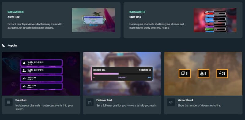 The Best Stream Widgets For Twitch - Hexeum
