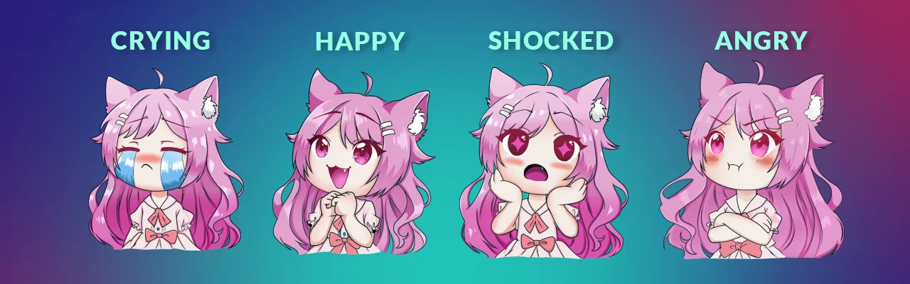 pngtuber expressions