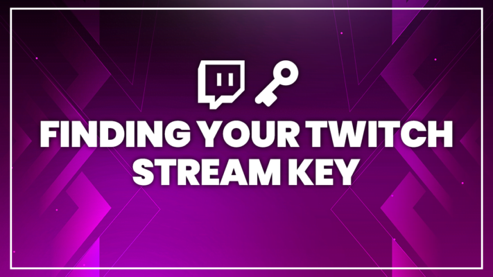 finding your twitch stream key