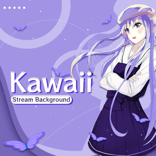 Kawaii Stream Background Thumbnail