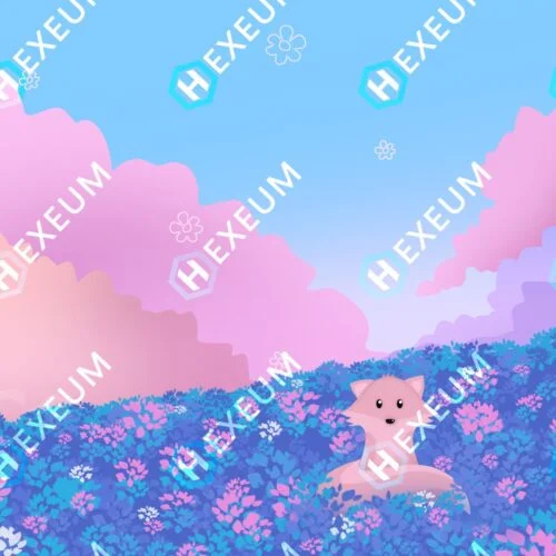 Cute Fox Stream Background