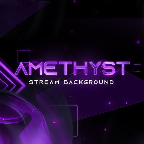 Amethyst Purple Stream Background