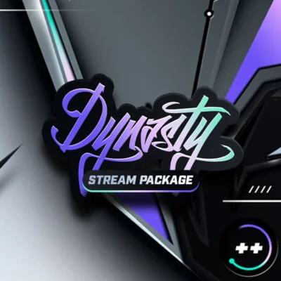 Dynasty Purple Animated Twitch Overlay