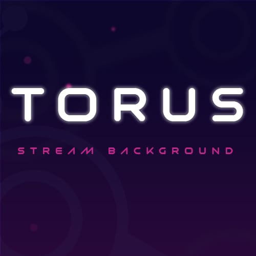 Torus Purple Stream Background Thumbnail