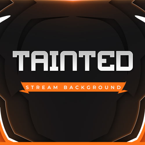 Tainted Orange Stream Background Thumbnail