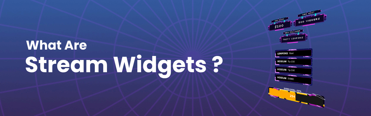 what are stream widgets