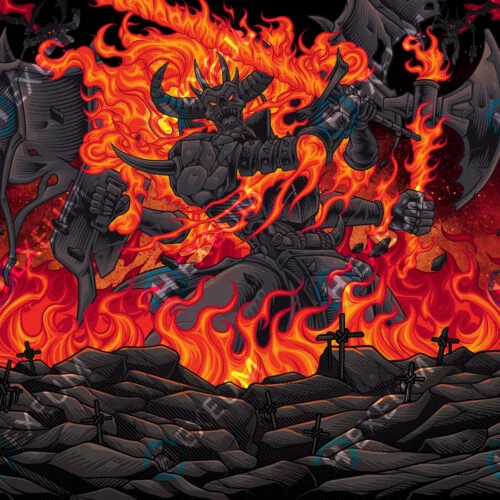 Heavy Metal Stream Background