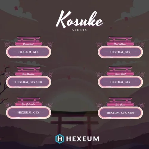 free japanese twitch alerts