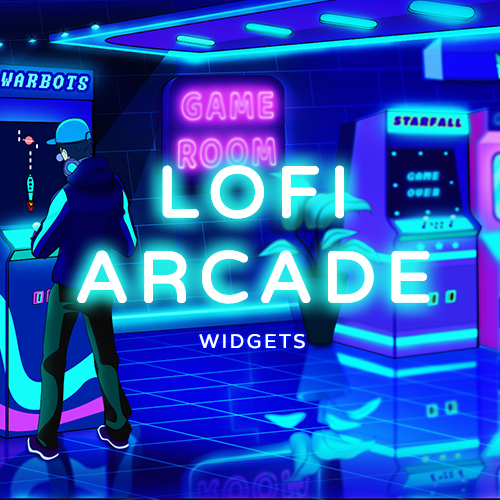 Lofi Arcade Streamlabs Widgets