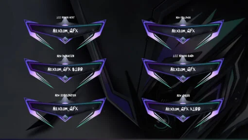 Purple Twitch Alerts