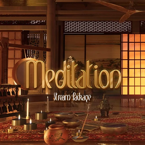 Meditation Animated Twitch Overlay