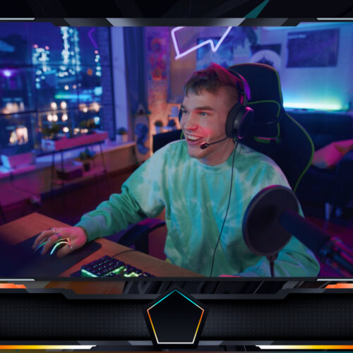 electric webcam overlay