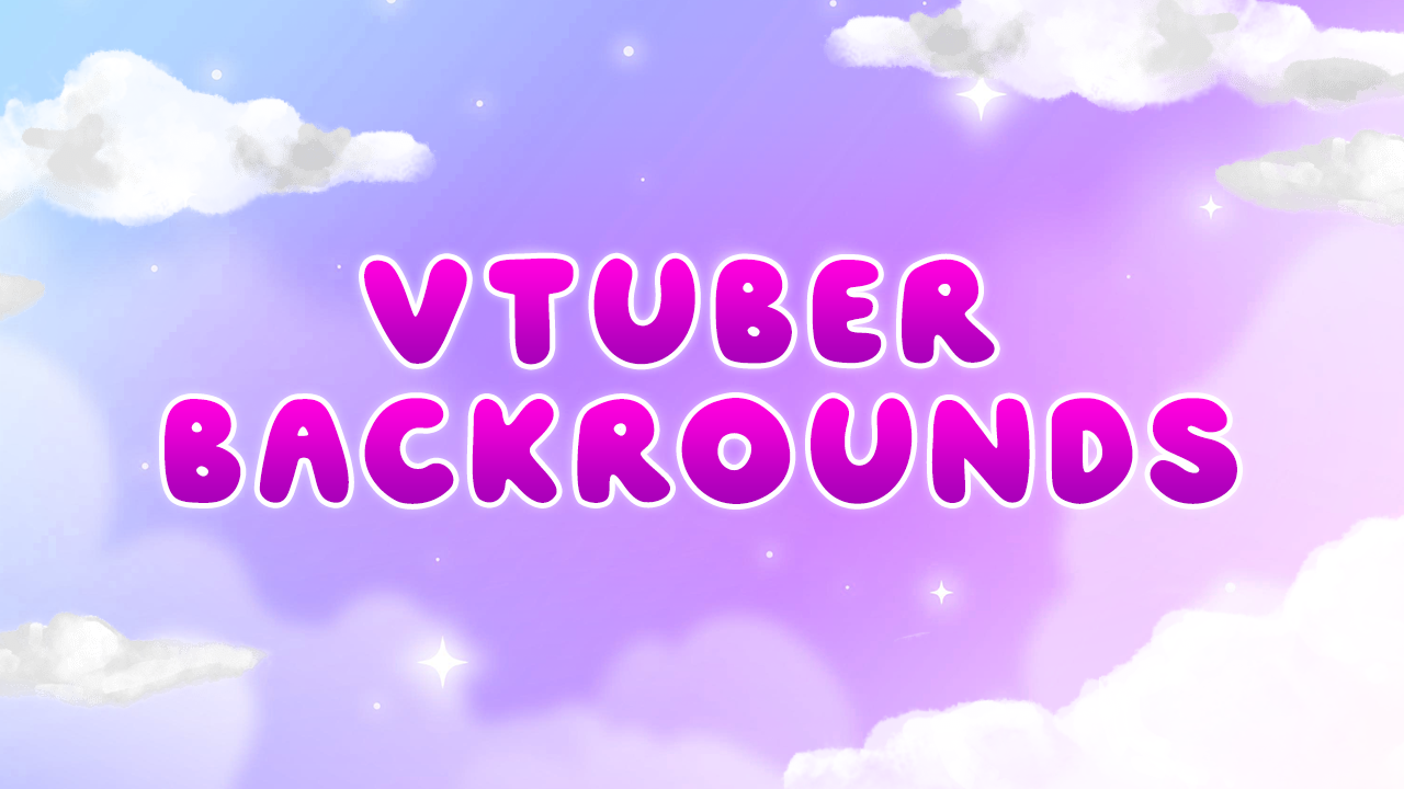 Vtuber Background Animated Cosy Lofi Bedroom Purple Looped 