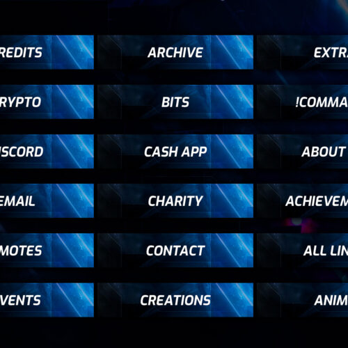 abstract twitch panels