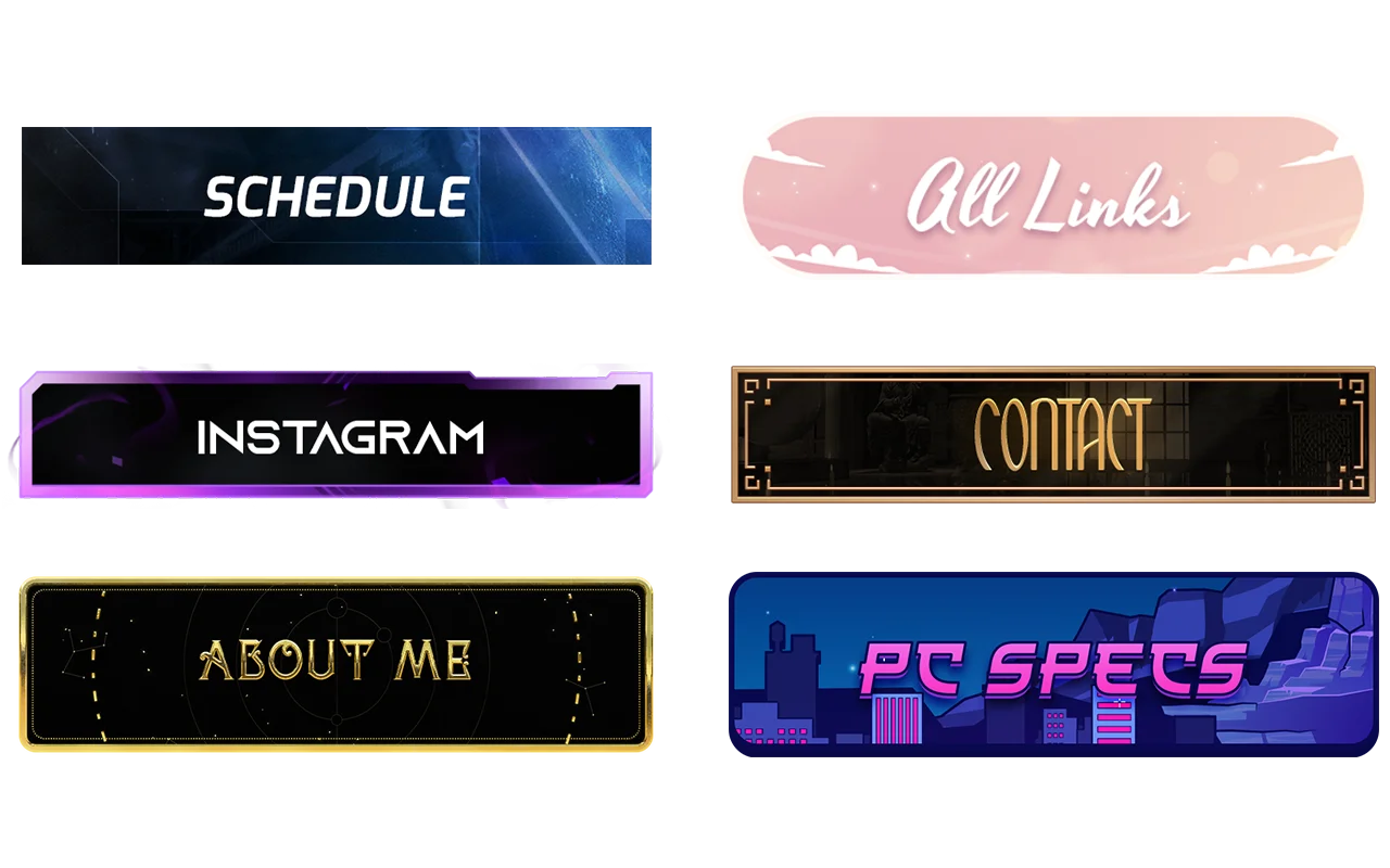 PINK Twitch Streamer Discord Server Template INSTANT DOWNLOAD 