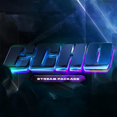 Echo Animated Twitch Overlay