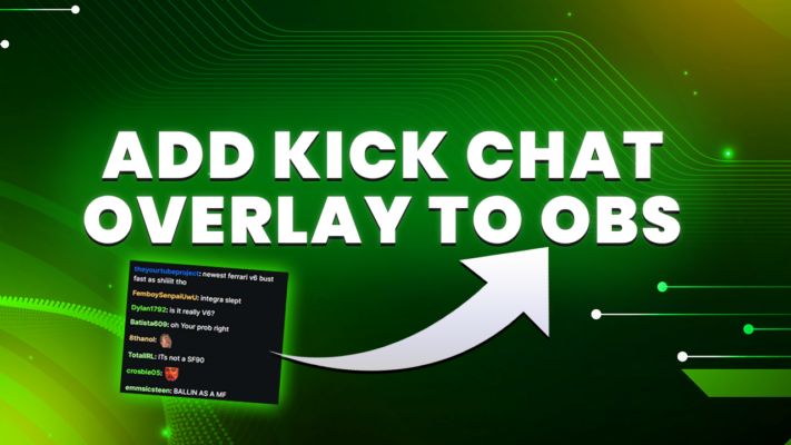 How To Add Kick Chat Overlay To Your Stream