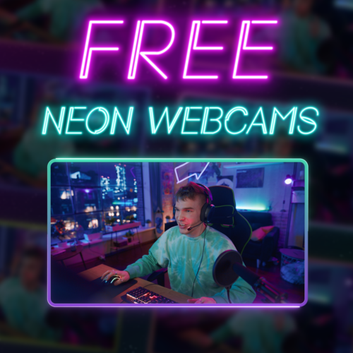 free neon webcams