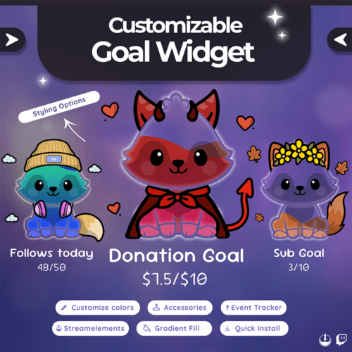 Fox Goal Widget