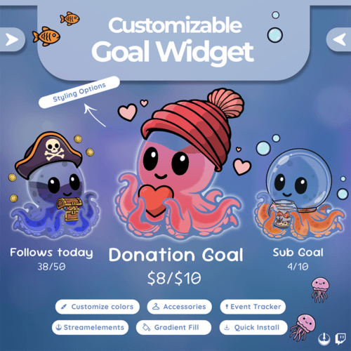 Octopus Goal Widget