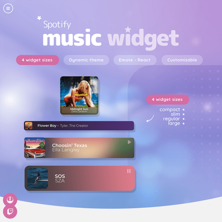 Stream Widgets for Twitch & StreamElements