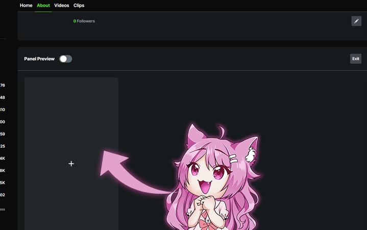 upload kick panel steps