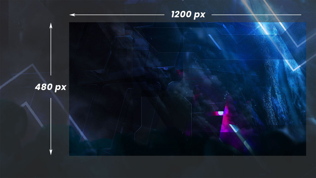 kick banner resize dimensions